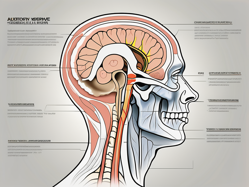 The auditory vestibular nerve